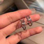 Sterling Silver Stud Earrings Set | Women Earrings | Cliff Studio