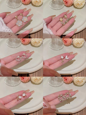 Galilea Sterling Silver Stud Earrings