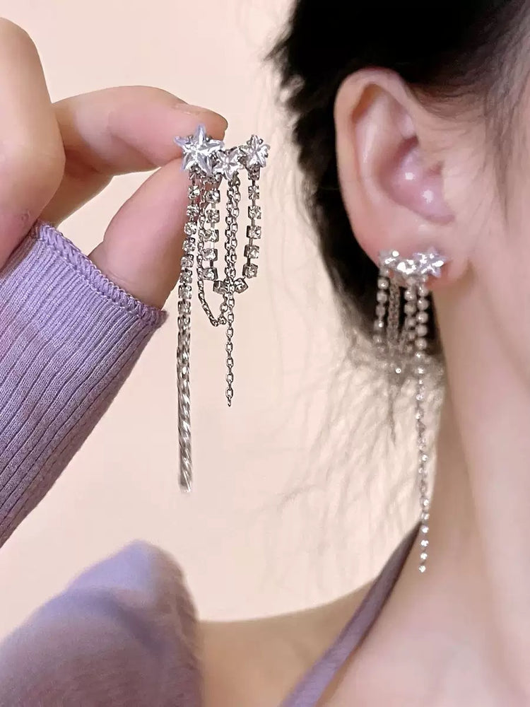 Zaniyah Sterling Silver Stud Earrings