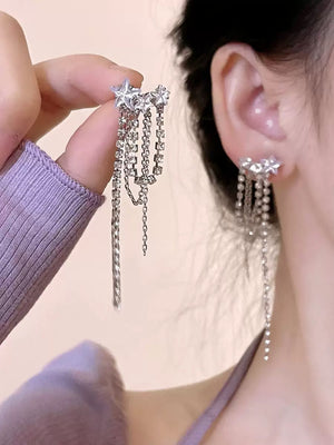 Zaniyah Sterling Silver Stud Earrings