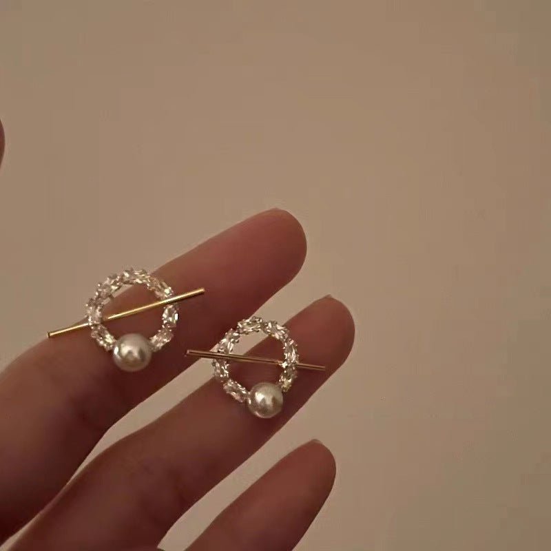 Esther Sterling Silver Stud Earrings