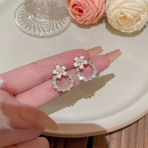 Amoura Sterling Silver Stud Earrings