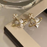 Yuna Sterling Silver Stud Earrings