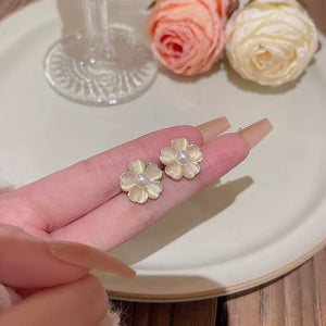 Amoura Sterling Silver Stud Earrings