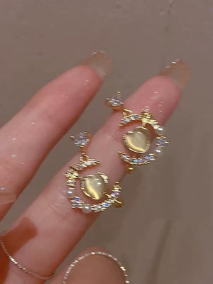 Kinslee Sterling Silver Stud Earrings