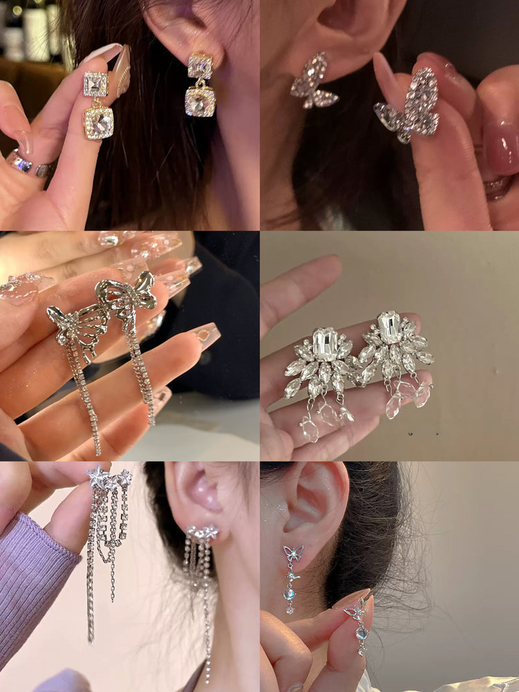 Zaniyah Sterling Silver Stud Earrings
