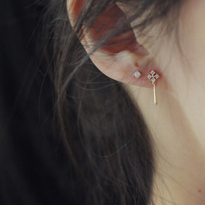Milani Sterling Silver Stud Earrings