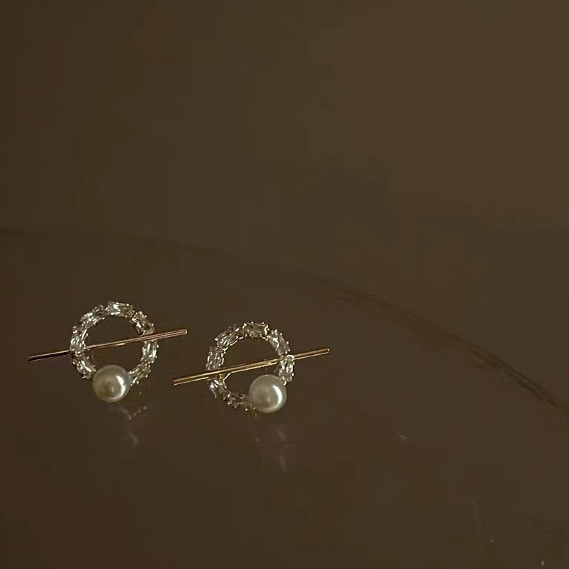 Esther Sterling Silver Stud Earrings