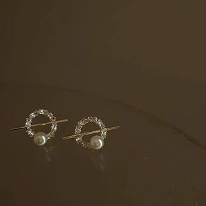 Esther Sterling Silver Stud Earrings