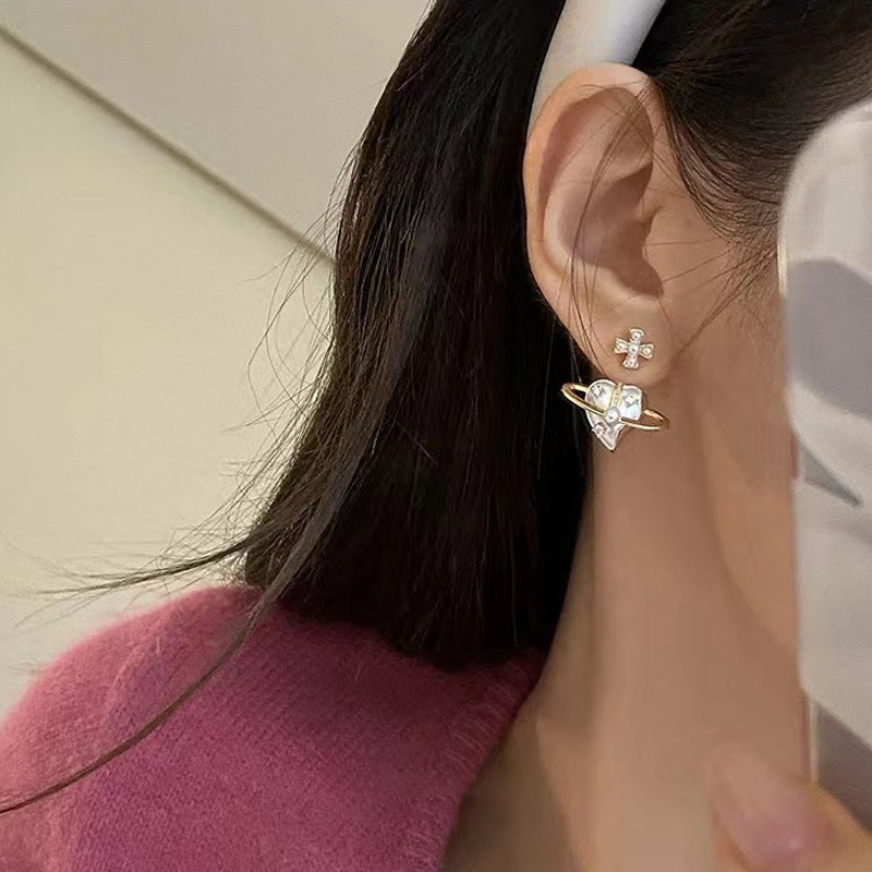 Yuna Sterling Silver Stud Earrings