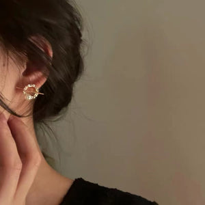 Esther Sterling Silver Stud Earrings