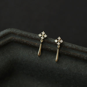 Milani Sterling Silver Stud Earrings