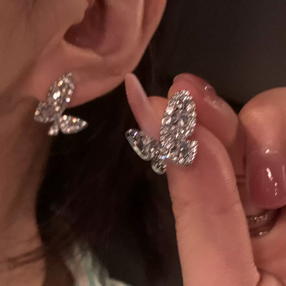 Zaniyah Sterling Silver Stud Earrings