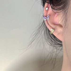 Wren Sterling Silver Stud Earrings Set