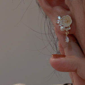 Elaina Sterling Silver Stud Earrings