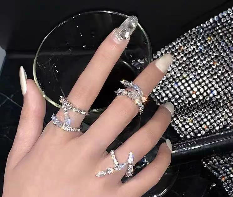 Crystal Ring Set | Crystal Series & Collections | Cliff Studio