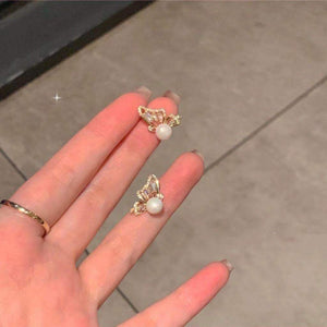 Wren Sterling Silver Stud Earrings