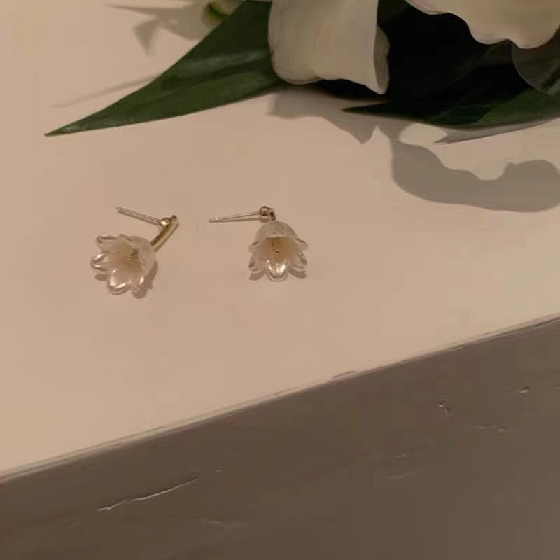 Lily Of The Valley Flower Earrings