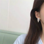 Shining Short Tassel Earring