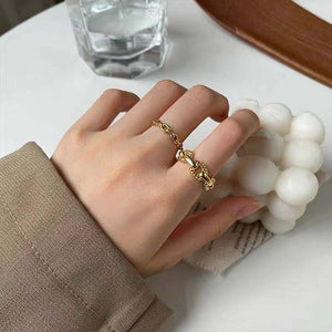 Gold Ring Set | Wedding Ring Sets | Ring Set | Cliff Studio
