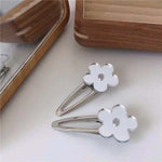 Mirrored Flower Hairpin