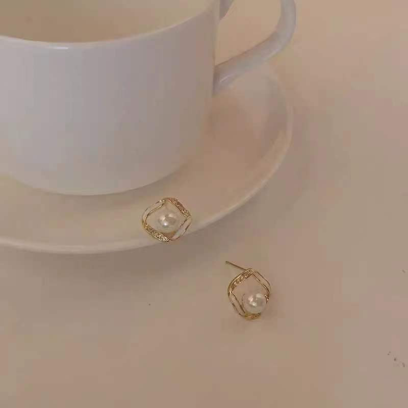 Veronica Sterling Silver Stud Earrings
