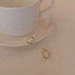 Veronica Sterling Silver Stud Earrings