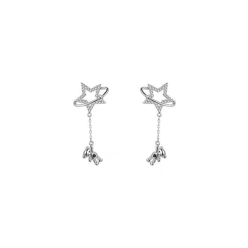 Gia Sterling Silver Stud Earrings
