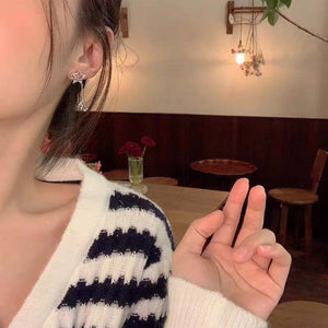 Gia Sterling Silver Stud Earrings