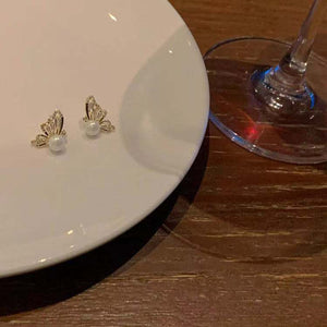 Wren Sterling Silver Stud Earrings