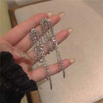 Crystal Fringe Earrings | Women Collections | Cliff Studio