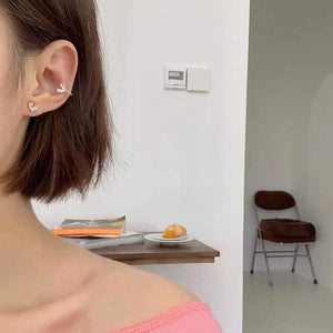 Heart Stud Earring | Heart Shaped Earrings | Cliff Studio