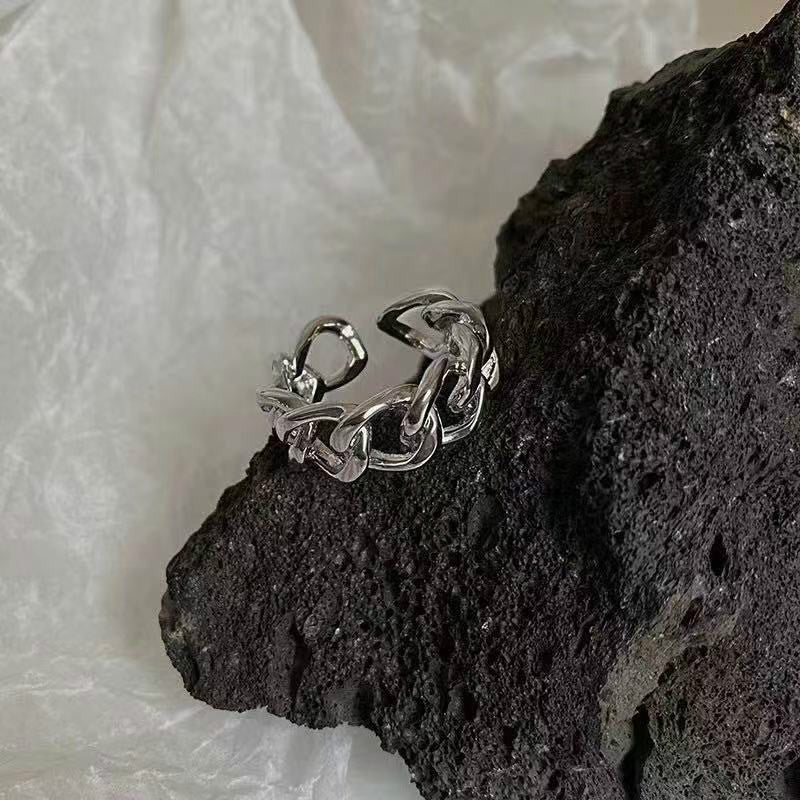 Silver Chain Ring