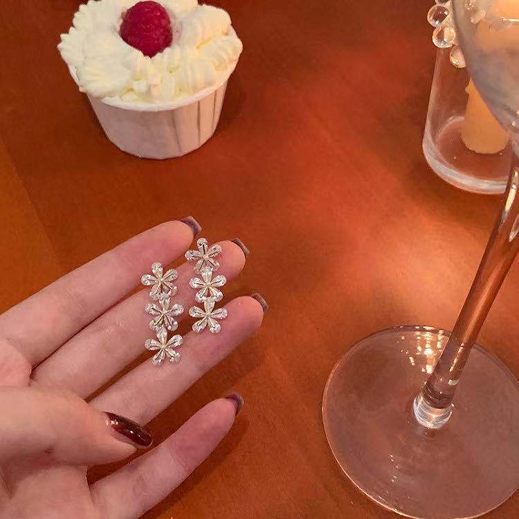 Gracelyn Sterling Silver Stud Earrings