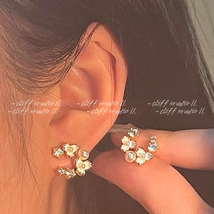 Noelle Sterling Silver Stud Earrings