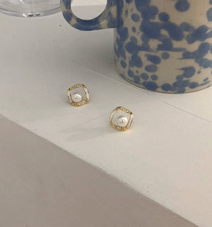 Veronica Sterling Silver Stud Earrings