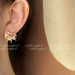 Afra Sterling Silver Stud Earrings