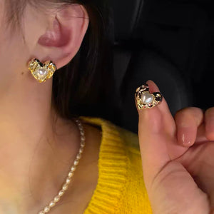 Sterling Silver Stud Earrings | Faye Brand Collections |  Cliff Studio