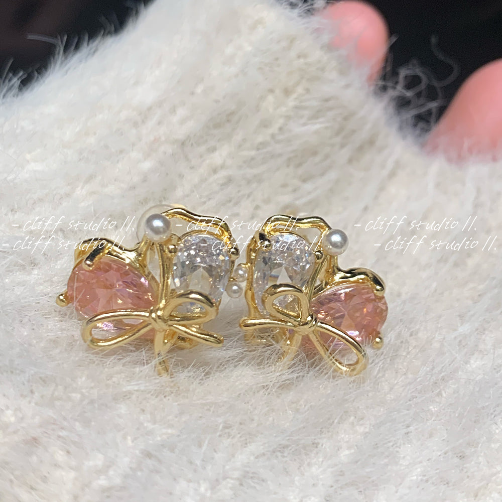 Afra Sterling Silver Stud Earrings
