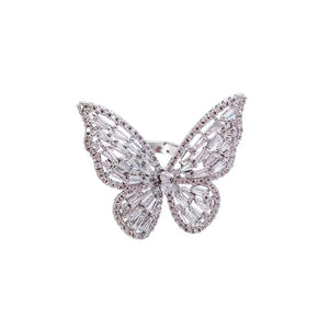 Butterfly Crystal Ring | Best Women Collections | Cliff Studio