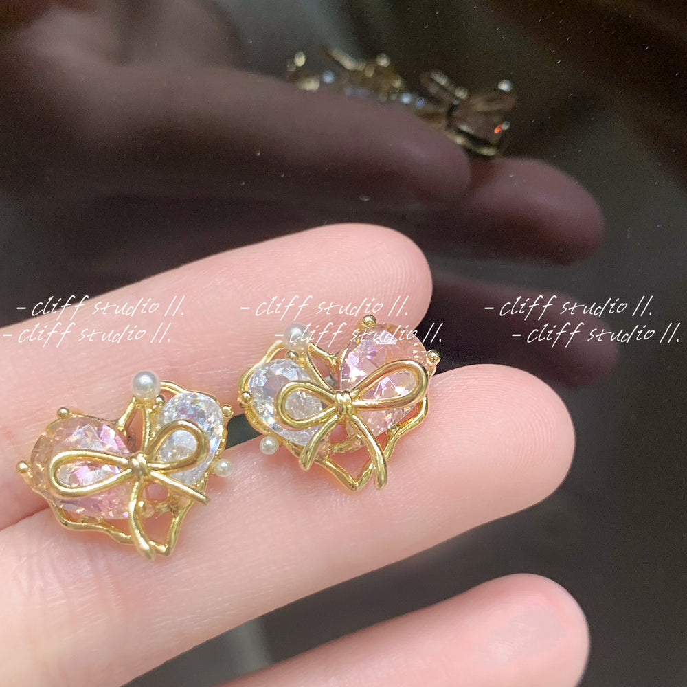 Afra Sterling Silver Stud Earrings