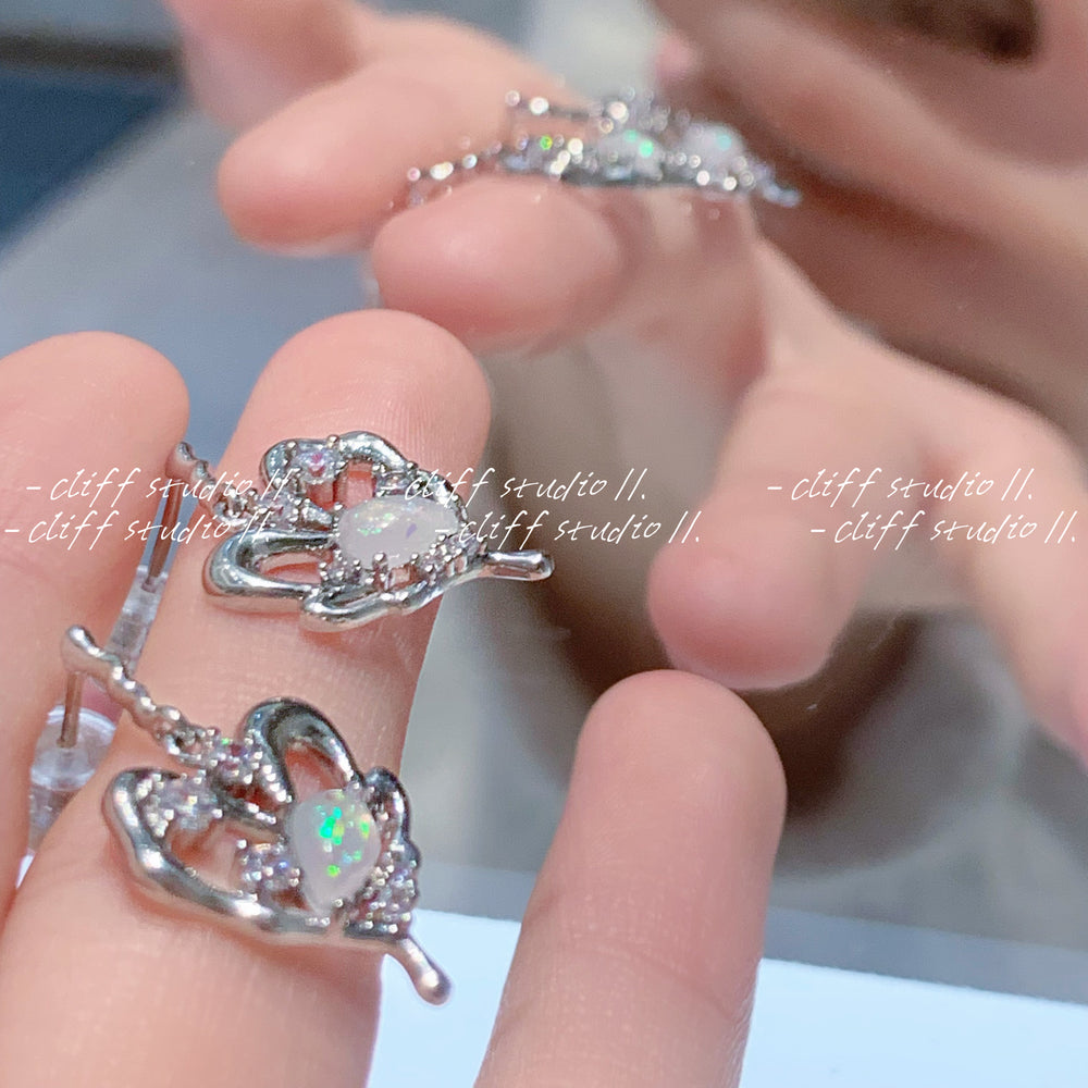 Antonia Sterling Silver Stud Earrings
