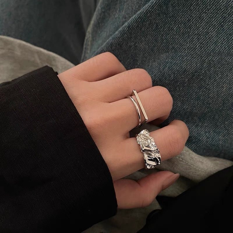 Silver Ring set