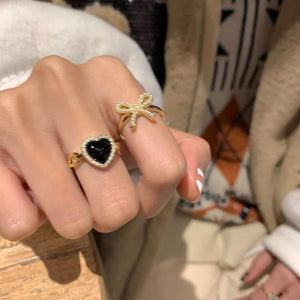 Lyric Ring Set
