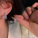 Maryam Sterling Silver Stud Earrings