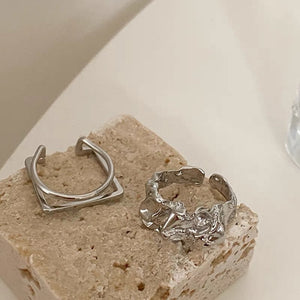 Silver Ring set