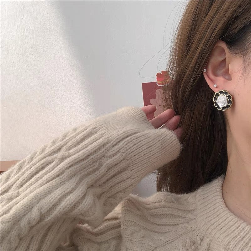Floral Stud Earrings | Floral Earrings | Cliff Studio