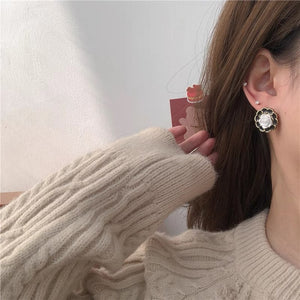 Floral Stud Earrings | Floral Earrings | Cliff Studio