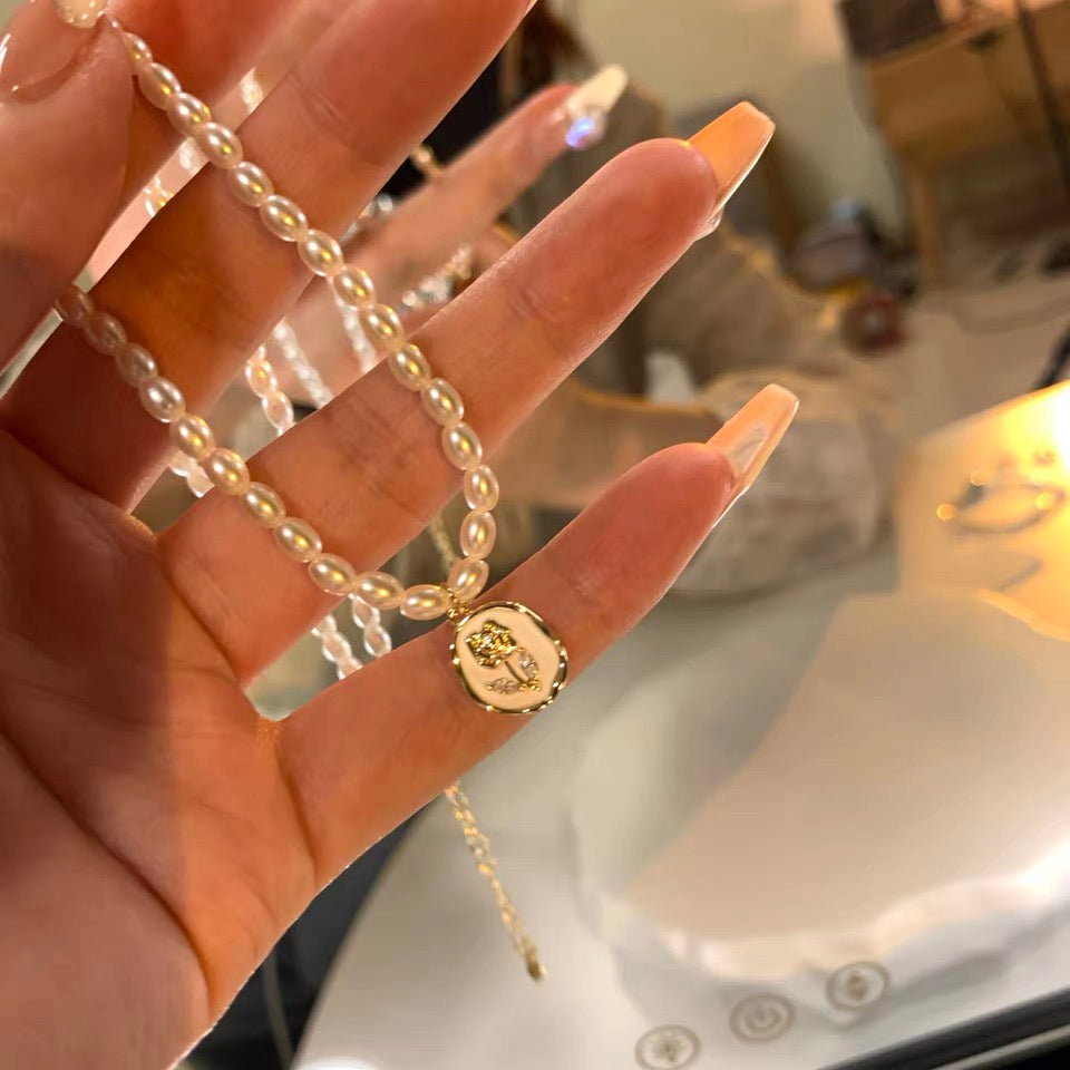 Lyra Freshwater Pearl Necklace
