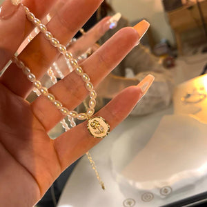 Lyra Freshwater Pearl Necklace